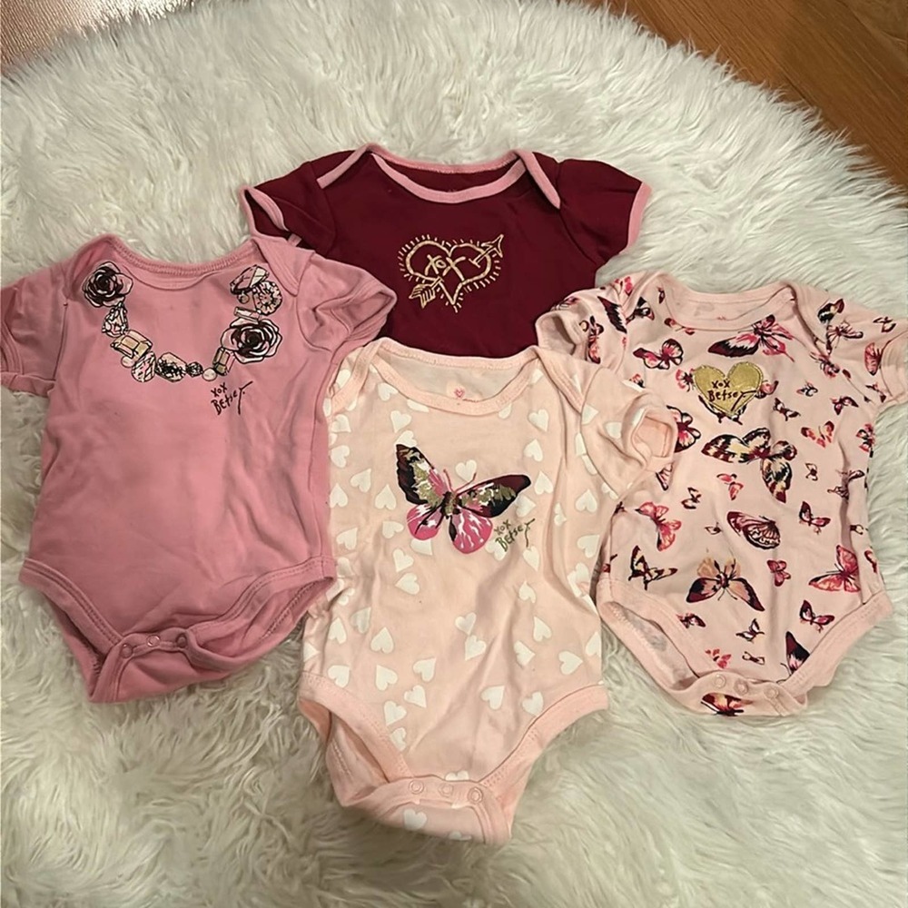 NWOT Betsey Johnson 12mo Onesie Bundle